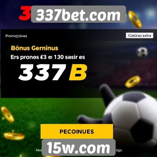 Promoções e bônus disponíveis no 337bet.com